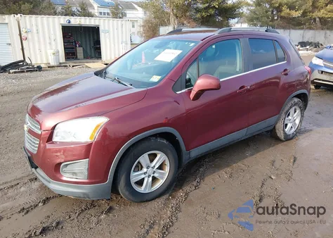 2016 Chevrolet Trax Lt z USA, uszkodzony, nr VIN 3GNCJLSB9GL196650